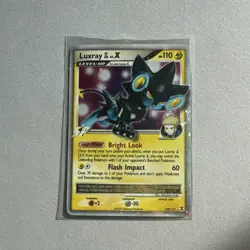 Pokemon Luxray GL LV. X Rising Rivals 109/111 Rare Holo 2009 TCG Card - Image 1