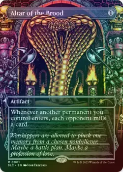 1 x Altar of the Brood - Foil - An Encyclopedia of Magic - LP - MTG - Image 1