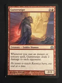 1x Guttersnipe (98) Return to Ravnica LP MTG Magic the Gathering x1 MKE - Image 1