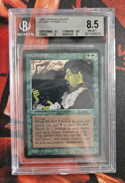 Arabian Nights - Ifh-Biff Efreet - MTG - BGS 8.5 NM-MT+ B+ - Image 1