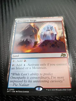 Magic The Gathering - Aetherdrift - #260 Regular Rare - Riverpyre Verge - NM - Image 5