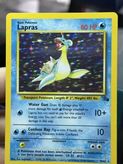 Haunter 6/62 Lapras 10/62 Fossil 1999 Holo Rare Vintage Pokemon Card Lot WOTC - Image 4