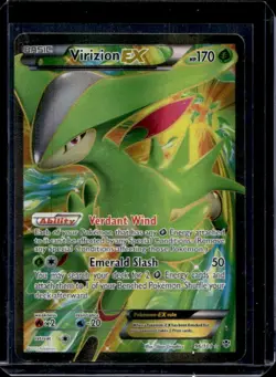 2013 Pokemon Black & White Plasma Blast Virizion #96/101 - Image 1