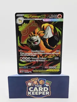 Pokemon TCG English Me01: Mega Evolution 156/132 Holo Mega Camerupt ex - Image 1