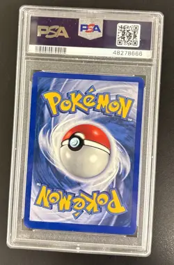 Raichu Pokemon Base Set Unlimited Holo #14 PSA 8 - Image 2
