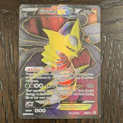 Pokemon TCG Giratina-EX Full Art Ultra Rare Card XY Ancient Origins 93/98 Holo - Image 1