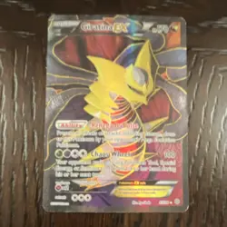 Pokemon TCG Giratina-EX Full Art Ultra Rare Card XY Ancient Origins 93/98 Holo - Image 2