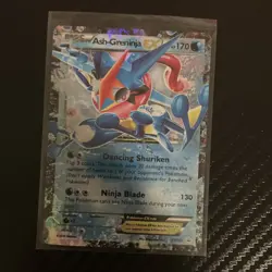 Pokemon Ash-Greninja EX XY133 Promo Holo Card XY 2016 Pokemon TCG Card Stock - Image 1