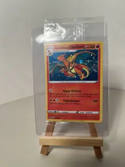 Pokemon TCG Special Delivery Charizard SWSH075 Holo Black Star Promo Sealed - Image 1