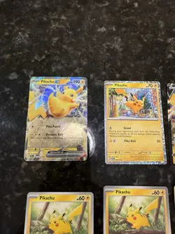 Pikachu Pokemon Card LOT OF 13 - Image 2