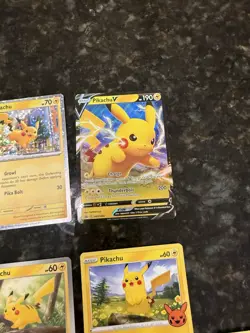 Pikachu Pokemon Card LOT OF 13 - Image 4