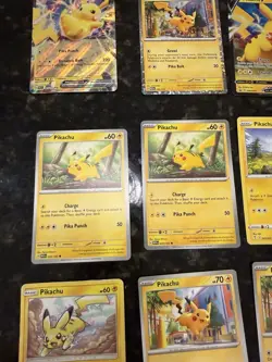 Pikachu Pokemon Card LOT OF 13 - Image 5