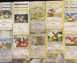 Pokemon Tcg Eevee Card Lot (52) - XY, SM, SWSH, SV - Rev Holos, Promo, 15+ Sets - Image 2