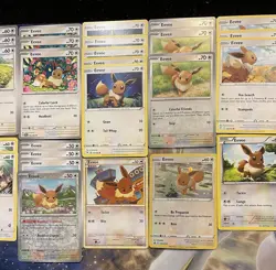 Pokemon Tcg Eevee Card Lot (52) - XY, SM, SWSH, SV - Rev Holos, Promo, 15+ Sets - Image 5