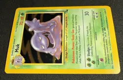 Muk 28/62 Holo Rare Fossil 1999 Pokemon TCG Vintage WOTC LP/M - Image 3