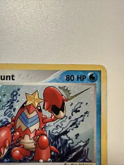 2003 Pokemon TCG Crawdaunt 3/97 E-Reader Holo HP - Image 3