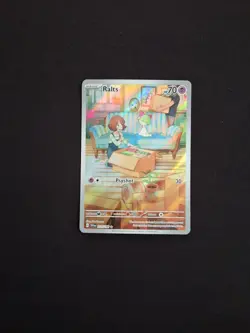 Pokemon TCG Ralts Illustration Rare Full Art Holo SV01 Scarlet & Violet 211/198 - Image 1