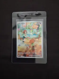 Pokemon TCG Ralts Illustration Rare Full Art Holo SV01 Scarlet & Violet 211/198 - Image 3