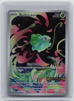 Bulbasaur | Mega Evolution | #133 | Stamped Promo | Raw Pokemon Card | English - Image 1