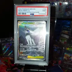 Pokemon Mega Absol ex 180/132 Special Illustration Rare Holo PSA 9 280 HP - Image 1