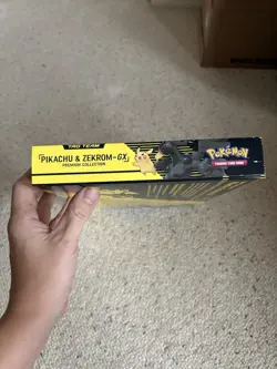Pikachu and Zekrom-GX Tag Team Premium Collection Mint 🔥Pokemon 10 packs 820650809910 - Image 4