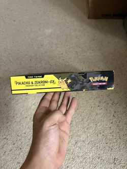 Pikachu and Zekrom-GX Tag Team Premium Collection Mint 🔥Pokemon 10 packs 820650809910 - Image 5