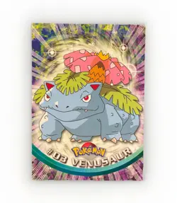 [LP] Topps 1999 Venusaur #3 Pokemon TV Animation Edition Series 1 (Red Label) - Image 1