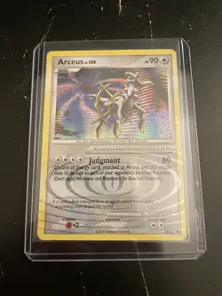 Arceus - DP50 [Diamond & Pearl] Pokemon TCG - BLACK STAR PROMO - LP - Image 1