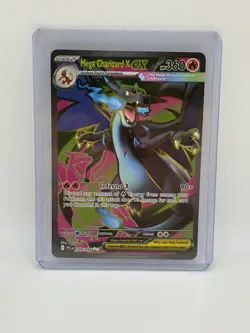 Pokemon Mega Charizard X EX 109/094 Me02: Phantasmal Flames Holo Ultra Rare TCG - Image 1