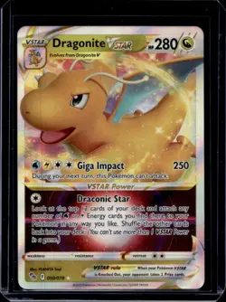 2022 Pokemon SWSH Pokemon GO Dragonite VST #050/078 - Image 1