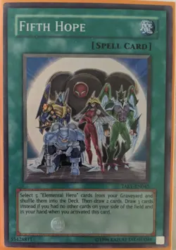 YuGiOh Fifth Hope Super Rare TAEV-EN045 - Image 1