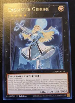 Exosister Gibrine MP23-EN258 1st Edition Rare Dueling Heroes Yu-Gi-Oh! TCG - Image 1