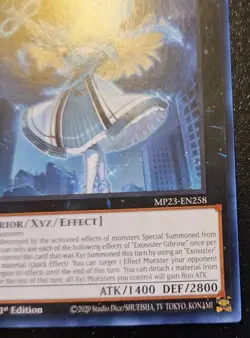Exosister Gibrine MP23-EN258 1st Edition Rare Dueling Heroes Yu-Gi-Oh! TCG - Image 5