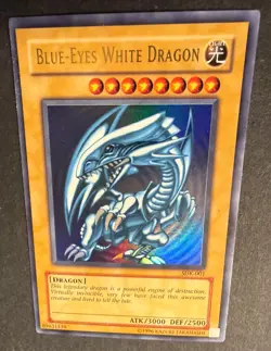 Blue-Eyes White Dragon SDK-001, Starter Deck: Kaiba, Unlimited, Ultra Rare, NM - Image 2