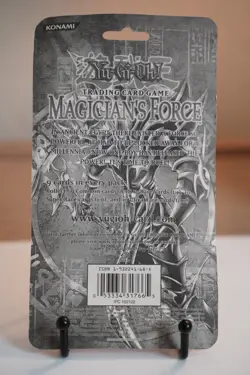 2003 Yu-Gi-Oh Magician’s Force Unlimited Blister Pack Sealed TCG Booster - Image 2
