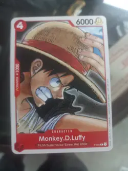 Monkey.D.Luffy (One Piece Film Red) P-022 One Piece Promotion Cards Regular - Image 1