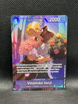 Vinsmoke Sanji OP10-063 TR TREASURE RARE One Piece Legacy Of The Master Bandai - Image 1