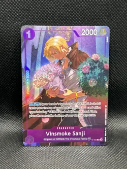 Vinsmoke Sanji OP10-063 TR TREASURE RARE One Piece Legacy Of The Master Bandai - Image 3