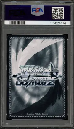 Weiss Schwarz "Showtime" Blanc SP Signature JPN NIK/S117-031SP SP PSA 9 Mint - Image 2