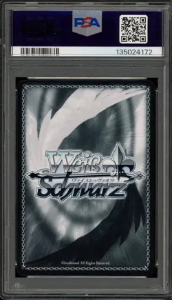Weiss Schwarz Scarlet: Black Shadow SP Signature JPN NIK/S117-085SP SP PSA 10 - Image 2