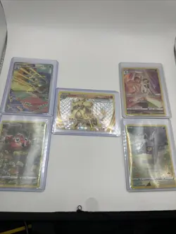Pokemon Full Art Lot 5 Cards From Random Sets NM/M. All Cards Shown - Image 1