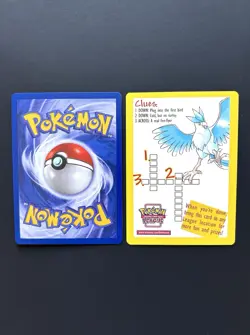Moltres #21 Black Star Promo + Ad Card (PACK FRESH) - Image 2