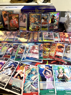 One Piece Bulk and Hits. OP13/OP09/EB03 +500 Card C/UC/L/SR Near Mint English. - Image 5