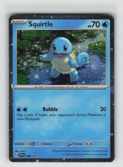 Squirtle - (Cosmos Holo) Promo SV: Scarlet & Violet Promo Cards 048 NM - Image 1