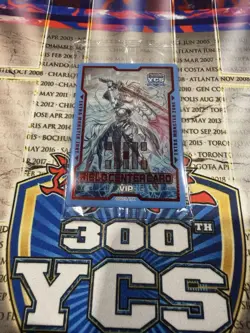 YCS VIP Field Center Card Sky Striker Ace = Zero SEALED 300th KONAMI OFFICIAL - Image 1