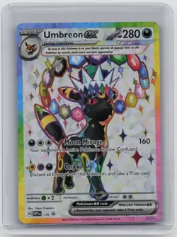 Umbreon ex | Promo | #176 | Ultra Rare | Raw Pokemon Card | English - Image 1