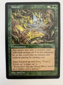 MTG Aluren (1997) Tempest - MP/LP Combined Shipping -TCGshowcase- - Image 1