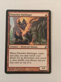 Flamekin Harbinger - LP - MTG - Image 1