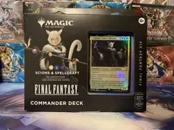Magic The Gathering Final Fantasy XIV Commander Deck Scions & Spellcraft - Image 1