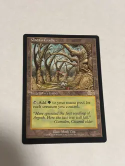 MTG: Gaea's Cradle Urza's Saga LP/NM #321/350 Legendary Land 1998 Rare Magic B - Image 1